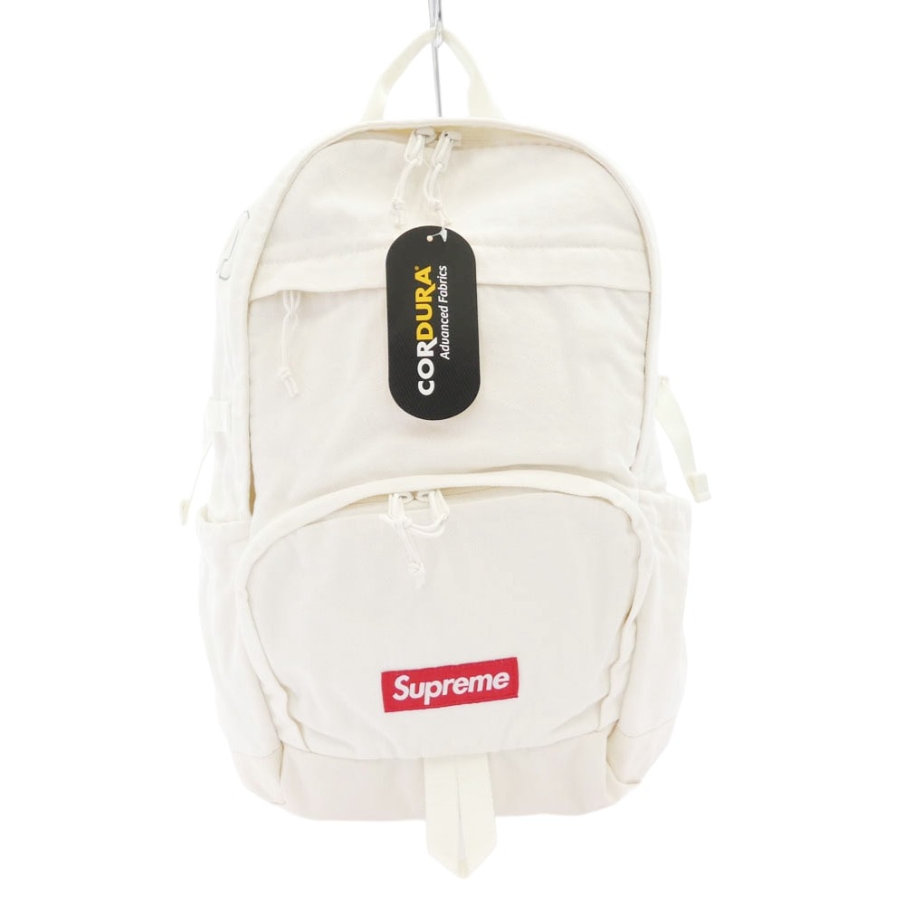 Supreme シュプリーム バッグ 25AW Denim Backpack デニム バックパック リュック バッグ ホワイト系【極上美品】【中古】