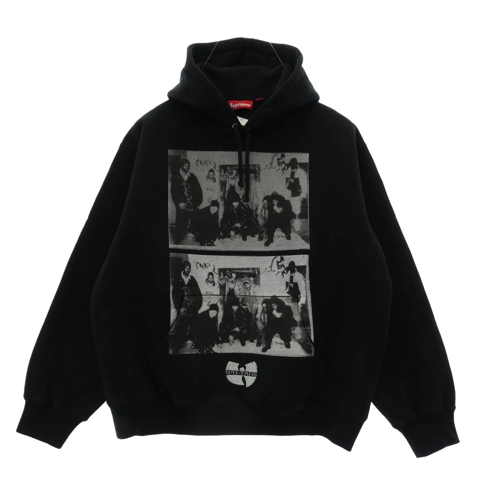 Supreme シュプリーム パーカー 25AW x Wu-Tang Clan Hooded Sweatshirt ウータンクラン フード スウェットシャツ フーディー パーカー ブラック系 M【美品】【中古】