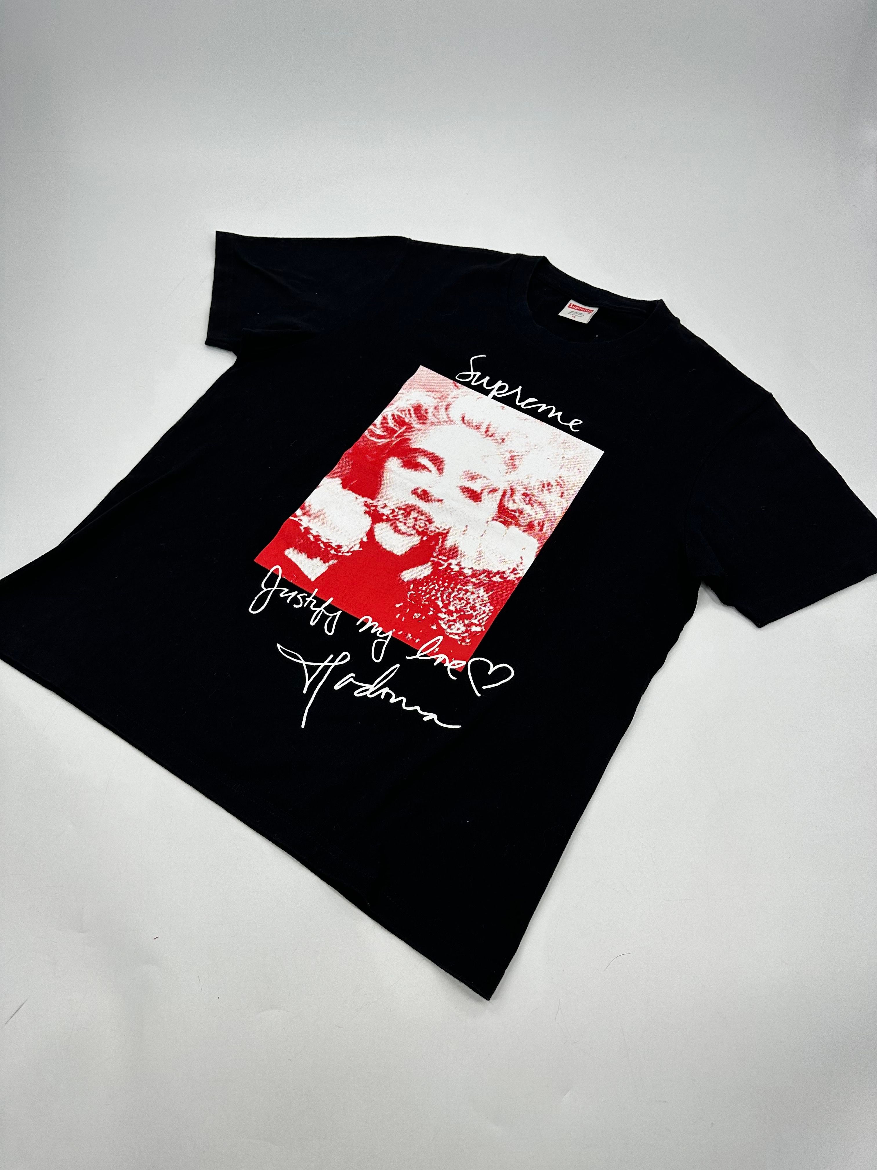 シュプリーム マドンナ Tシャツ "ブラック"（木村拓哉着用）