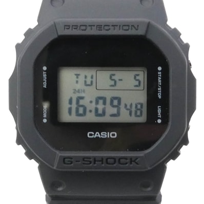 CASIO G-SHOCK カシオ ジーショック 時計 DW-5600BCE-1JF 5600 SERIES Utility black デジタル ウォッチ 腕時計 ブラック系【中古】