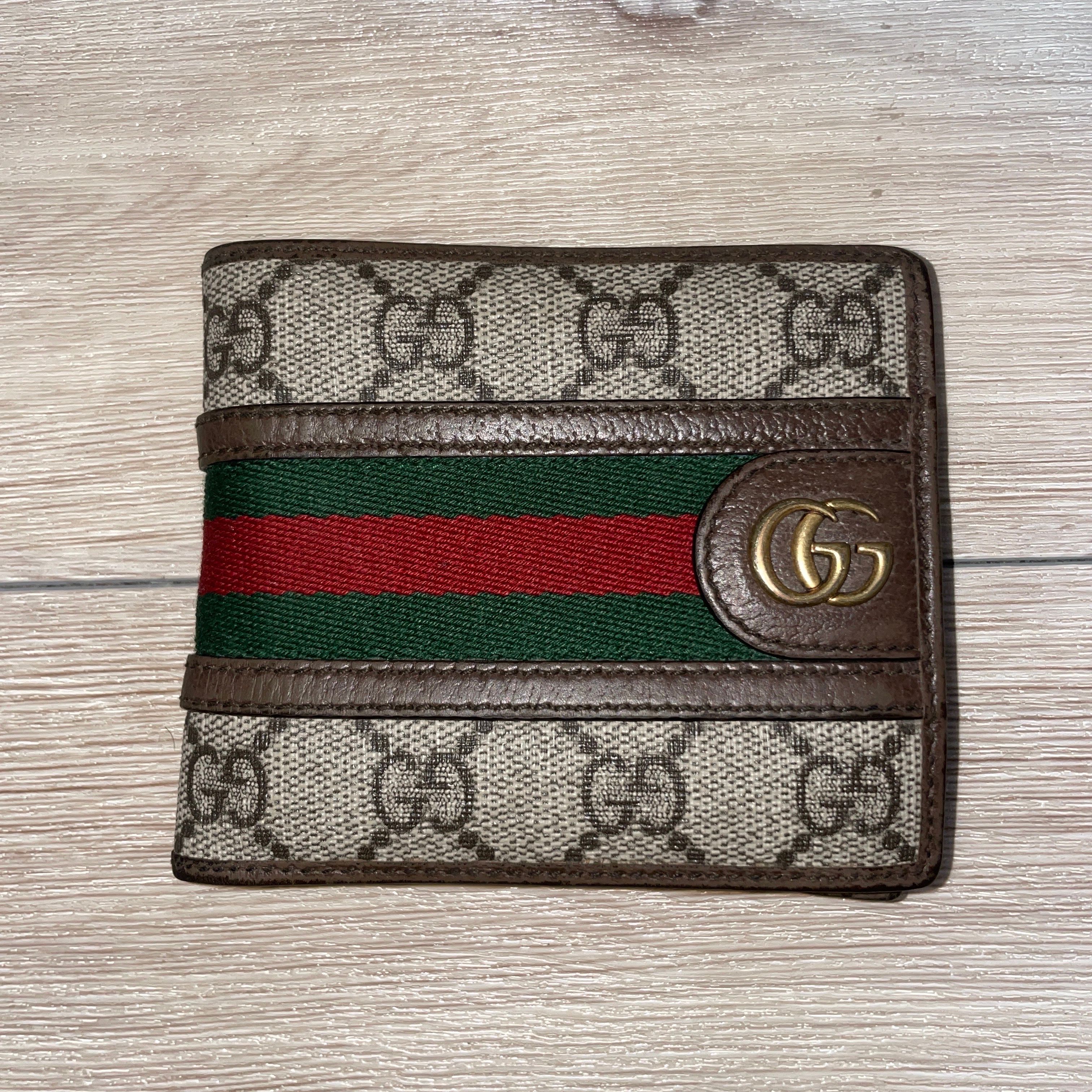 GUCCI Ophidia GG Coin Wallet "Beige/Ebony"