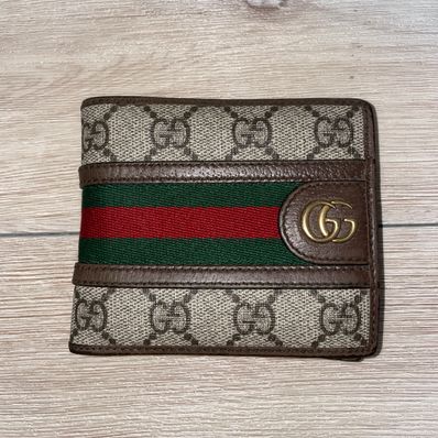 GUCCI Ophidia GG Coin Wallet "Beige/Ebony"