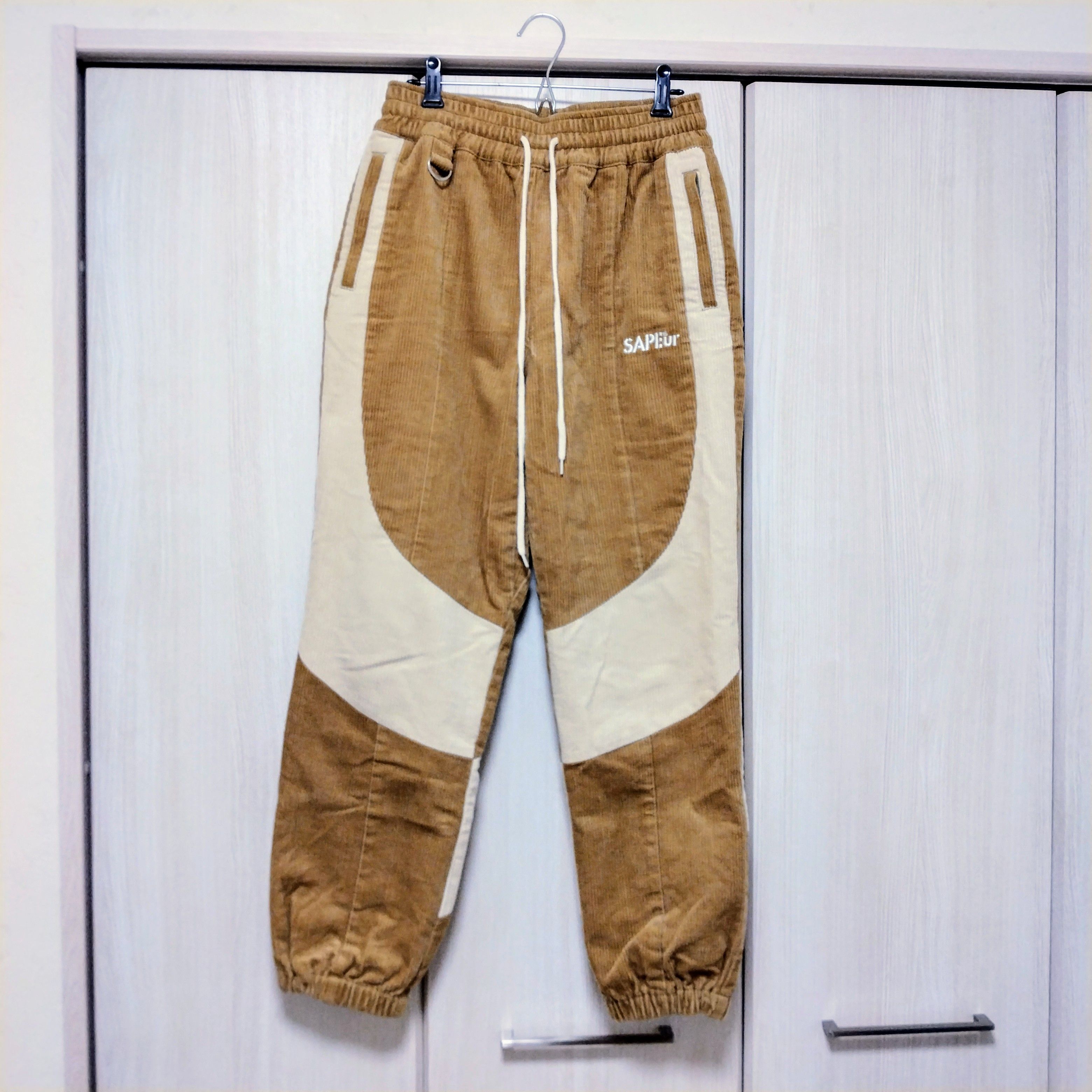 サプール sapeur Corduroy  Track Pants