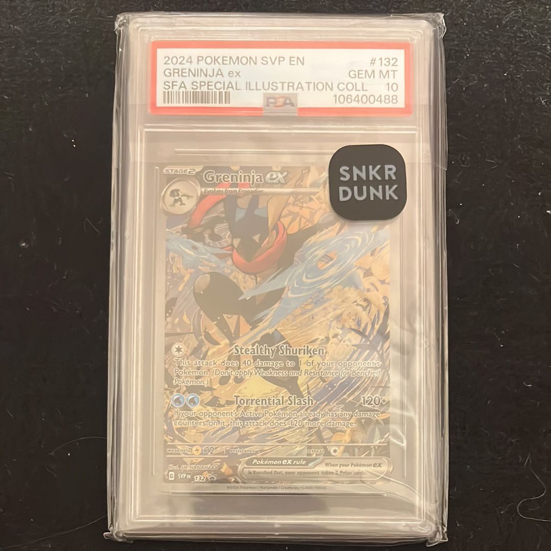 ゲッコウガex P [SVP EN 132]【英語版】(スカーレット&バイオレット「シュラウデッドフェイブル ゲッコウガex スペシャルイラストレーション コレクション」)