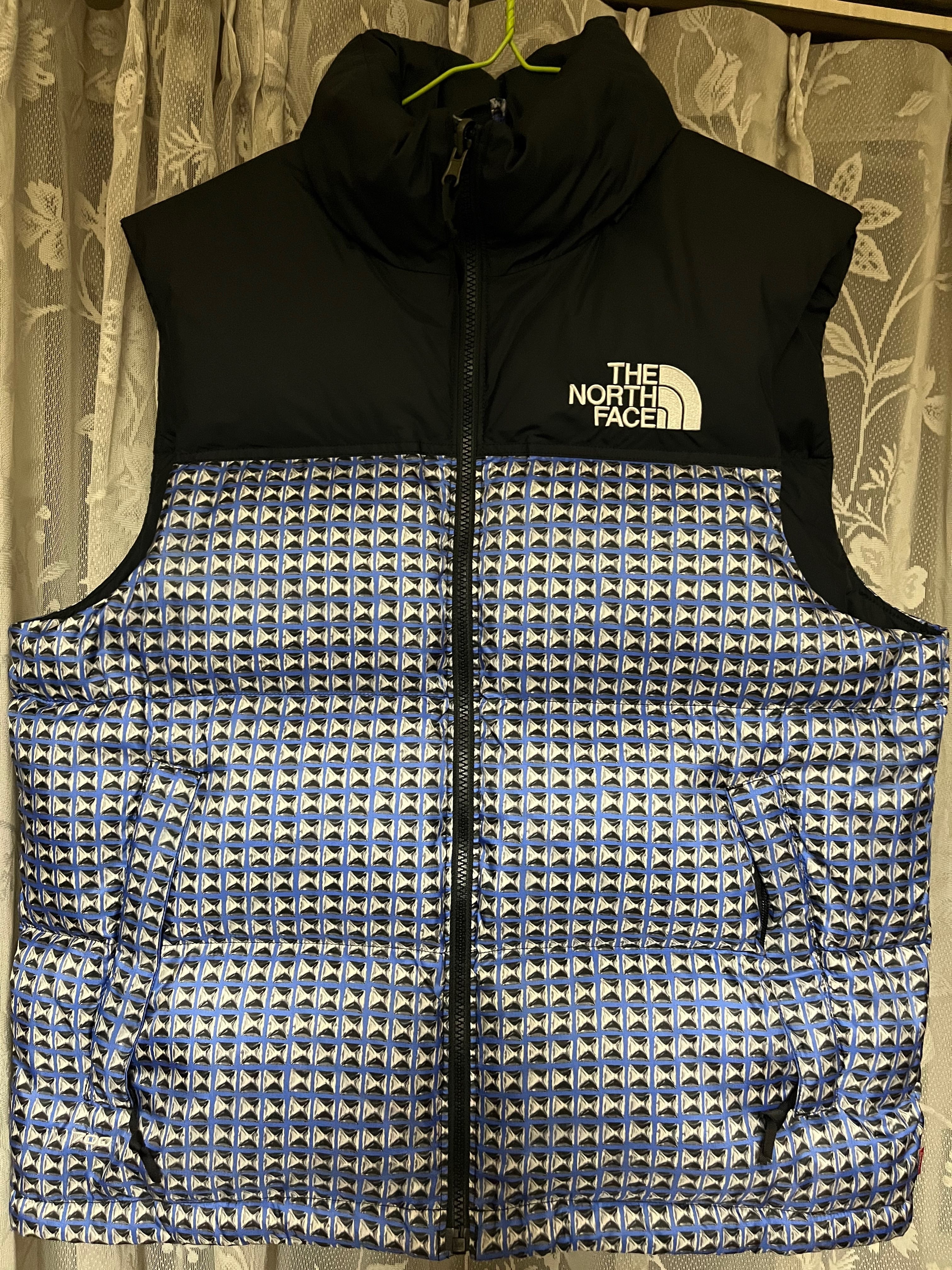 Supreme x The North Face Studded Nuptse Vest "Royal"