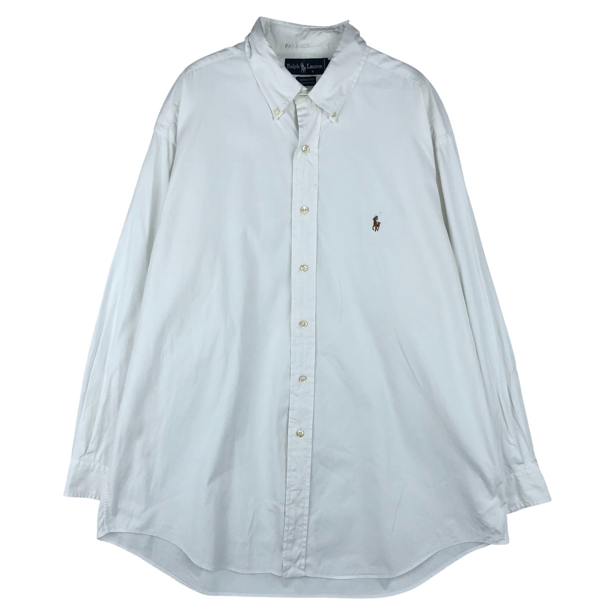 古着 ラルフローレン Ralph Lauren YARMOUTH 長袖 ボタンダウンシャツ メンズXL相当/eaa610564