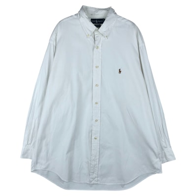 古着 ラルフローレン Ralph Lauren YARMOUTH 長袖 ボタンダウンシャツ メンズXL相当/eaa610564