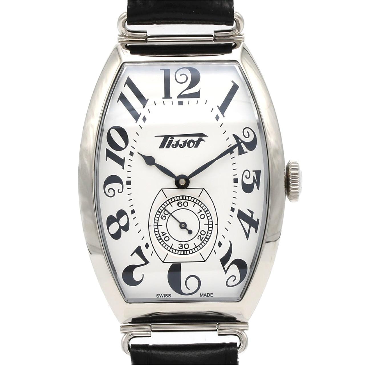 【新品】ティソ ヘリテージポルト T128.505.16.012.00 SS 手巻