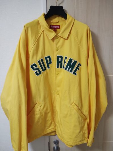 Supreme ARC Denim Coaches Jacket "Yellow"