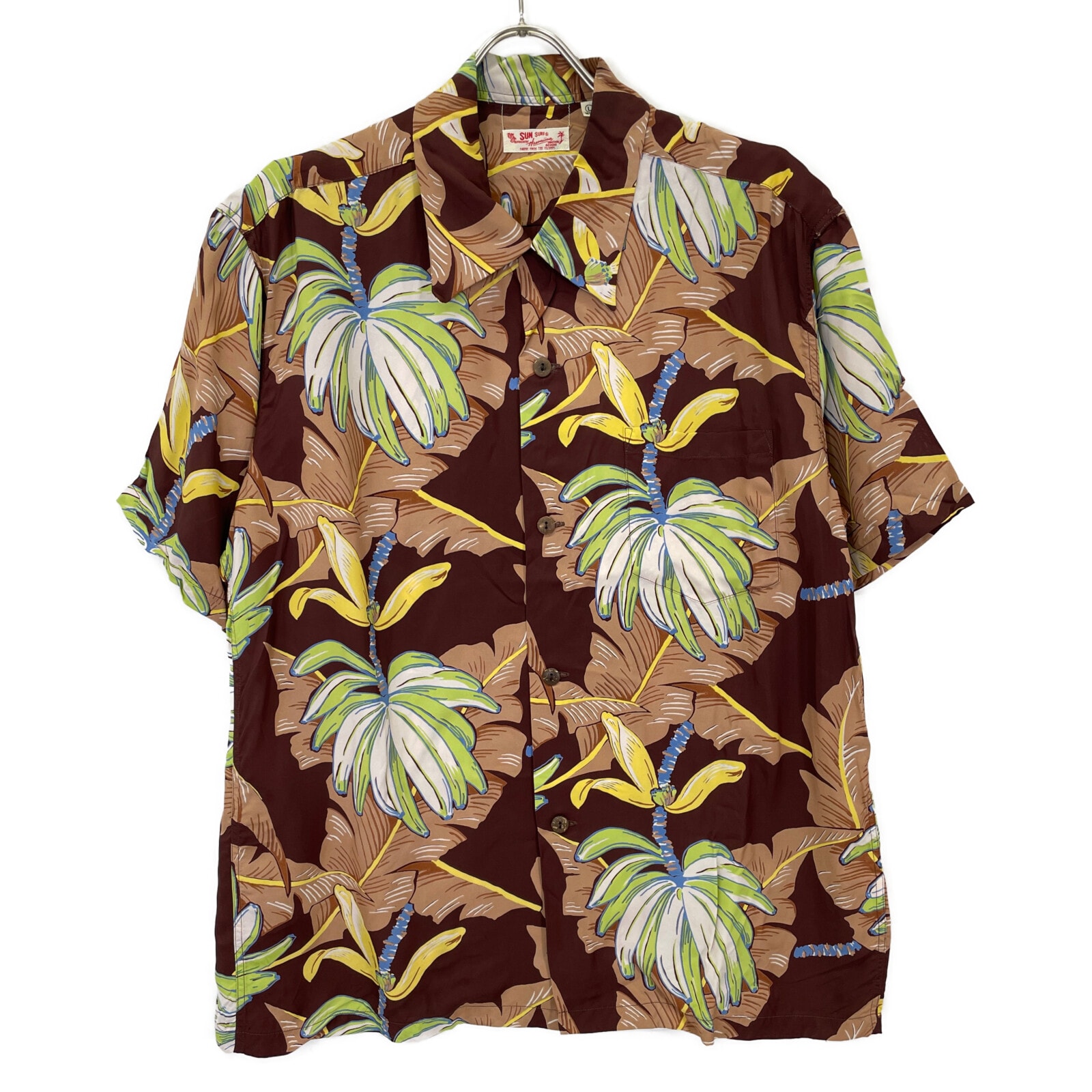サンサーフ SS36432 RAYON S/S Mai'a S/Sアロハシャツ L