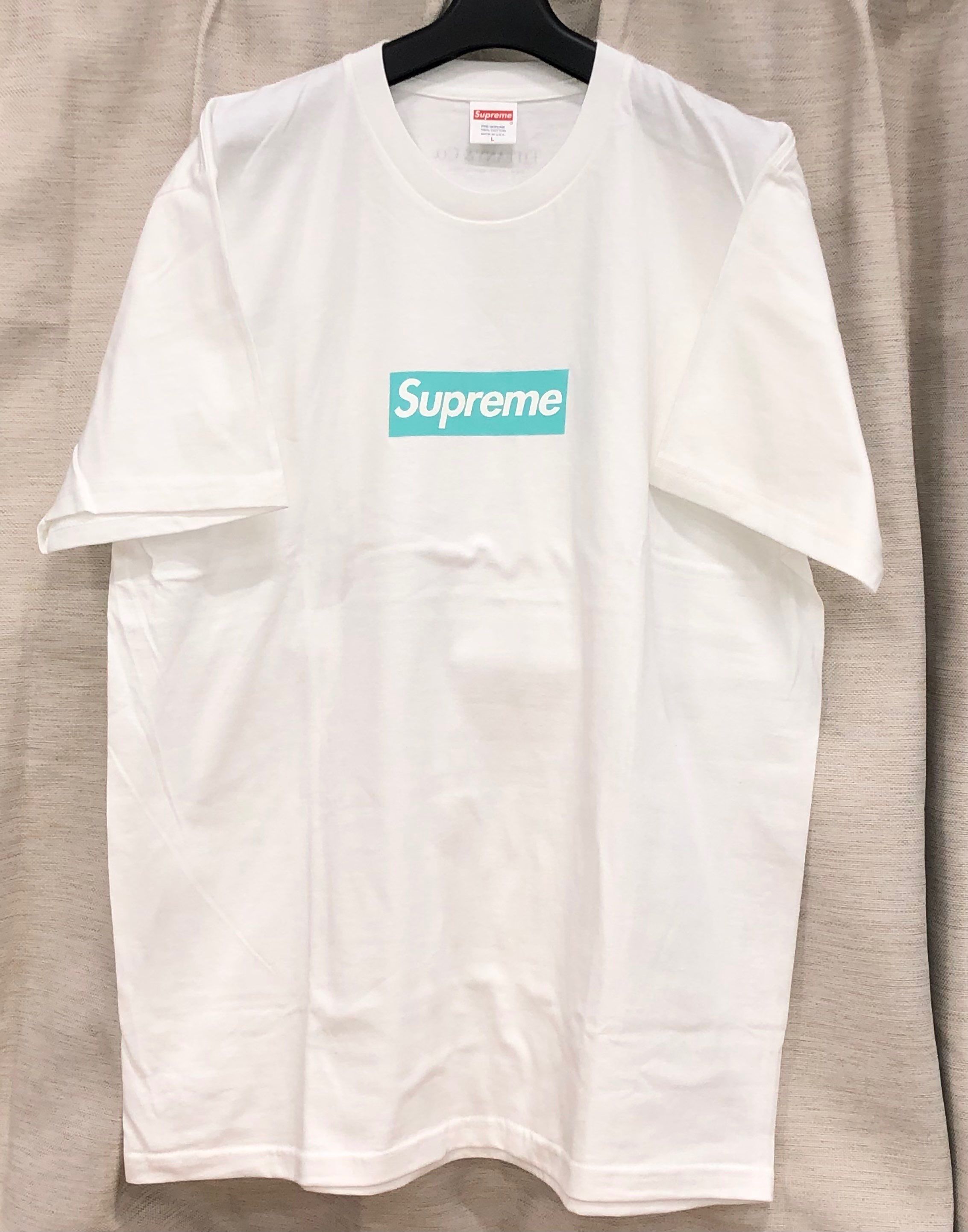 Supreme / Tiffany & Co. Box Logo Tee "White"