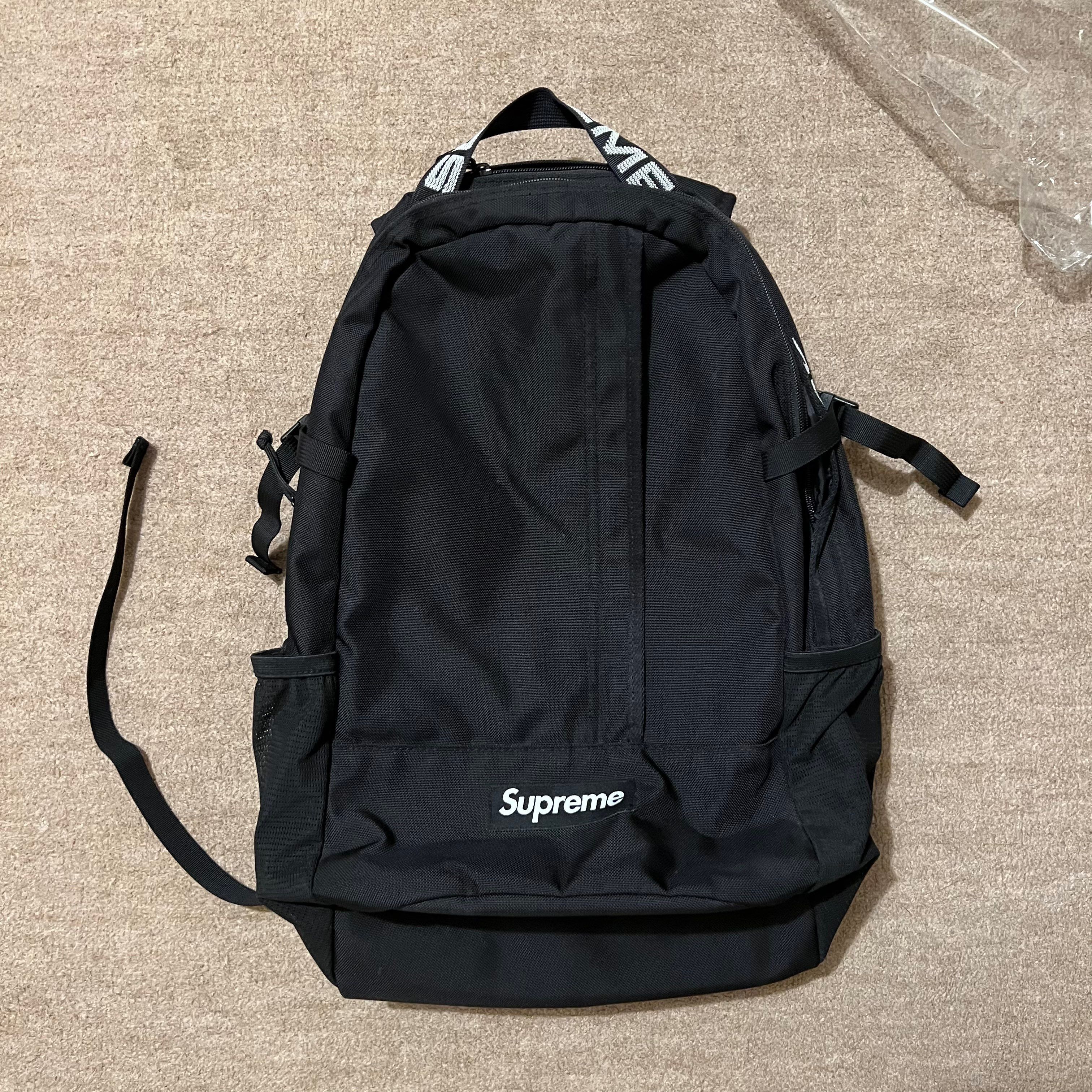 Supreme 18SS Backpack "Black"
