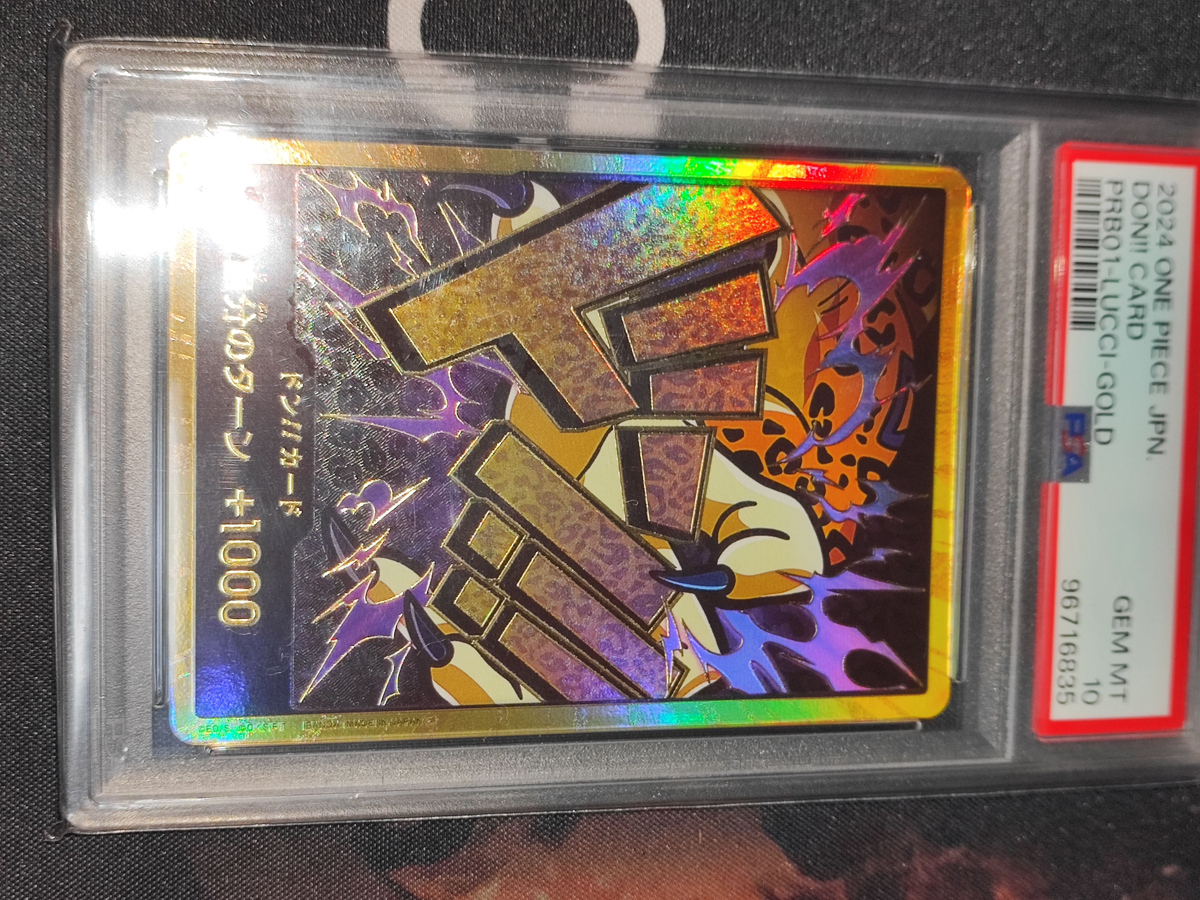 PSA10】ドン!!カード : ロブ・ルッチ スーパーパラレル
