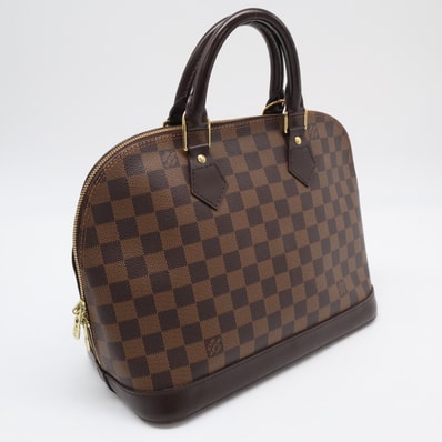 LOUIS VUITTON ルイ・ヴィトン ダミエ アルマPM N51131 ハンドバッグ ブラウン レディース