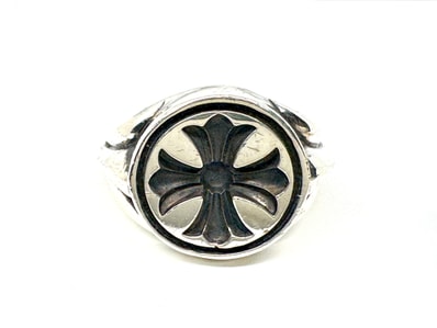 Chrome Hearts CH Seal Stamp Ring "Silver"