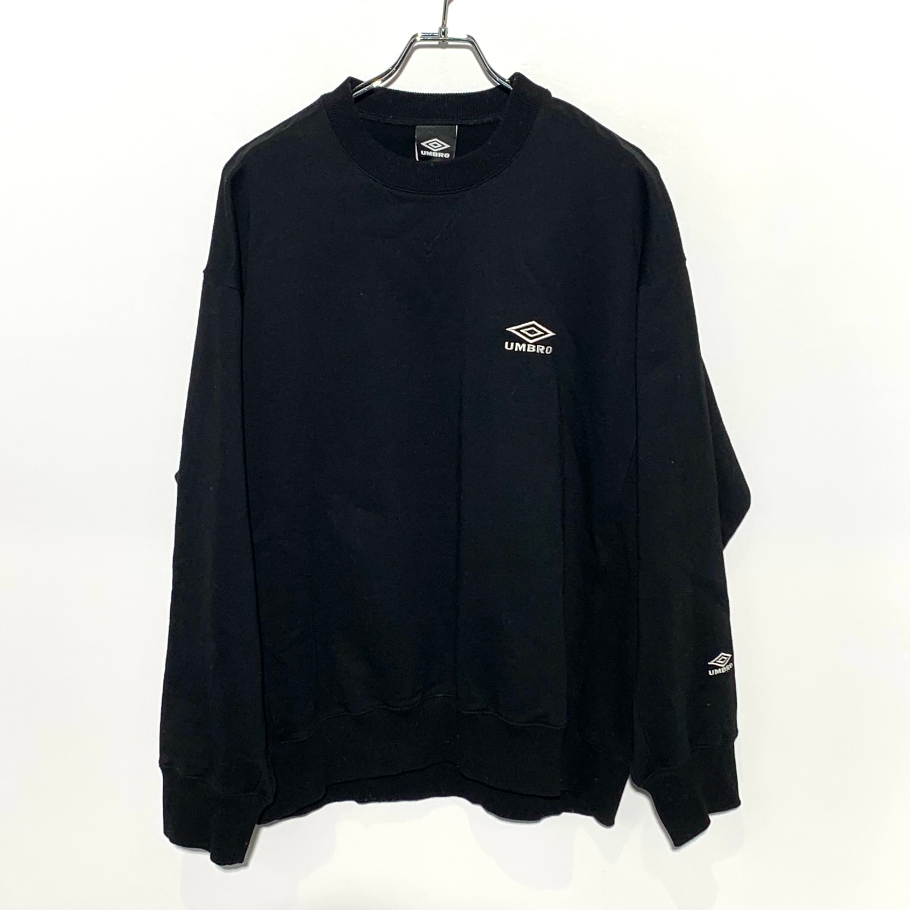 ssstein x UMBRO High Gauge Cotton Sweat LS "Black"