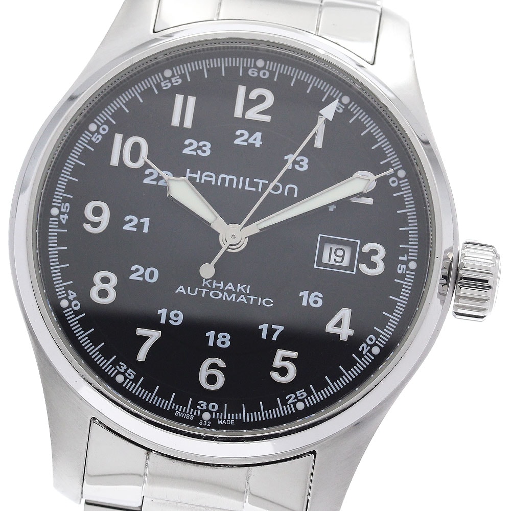 ☆良品 ハミルトン カーキ フィールド H706250 メンズ 【中古】