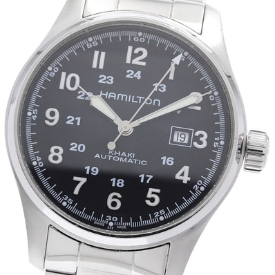 ☆良品 ハミルトン カーキ フィールド H706250 メンズ 【中古】