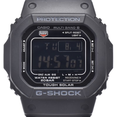 カシオ CASIO GW-M5610U-1BJF G-SHOCK 5600シリーズ ブラック ソーラー電波 メンズ 美品 腕時計 B#149560
