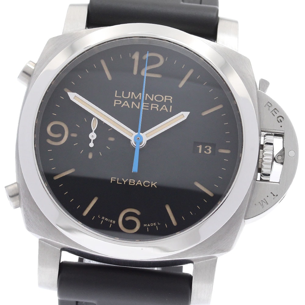 ☆美品 パネライ ルミノール フライバック PAM00524 メンズ 【中古】
