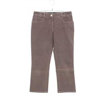 シャネル CHANEL デニムパンツ 衣料品 ボトムス コットン レディース ブラウン系 【中古】