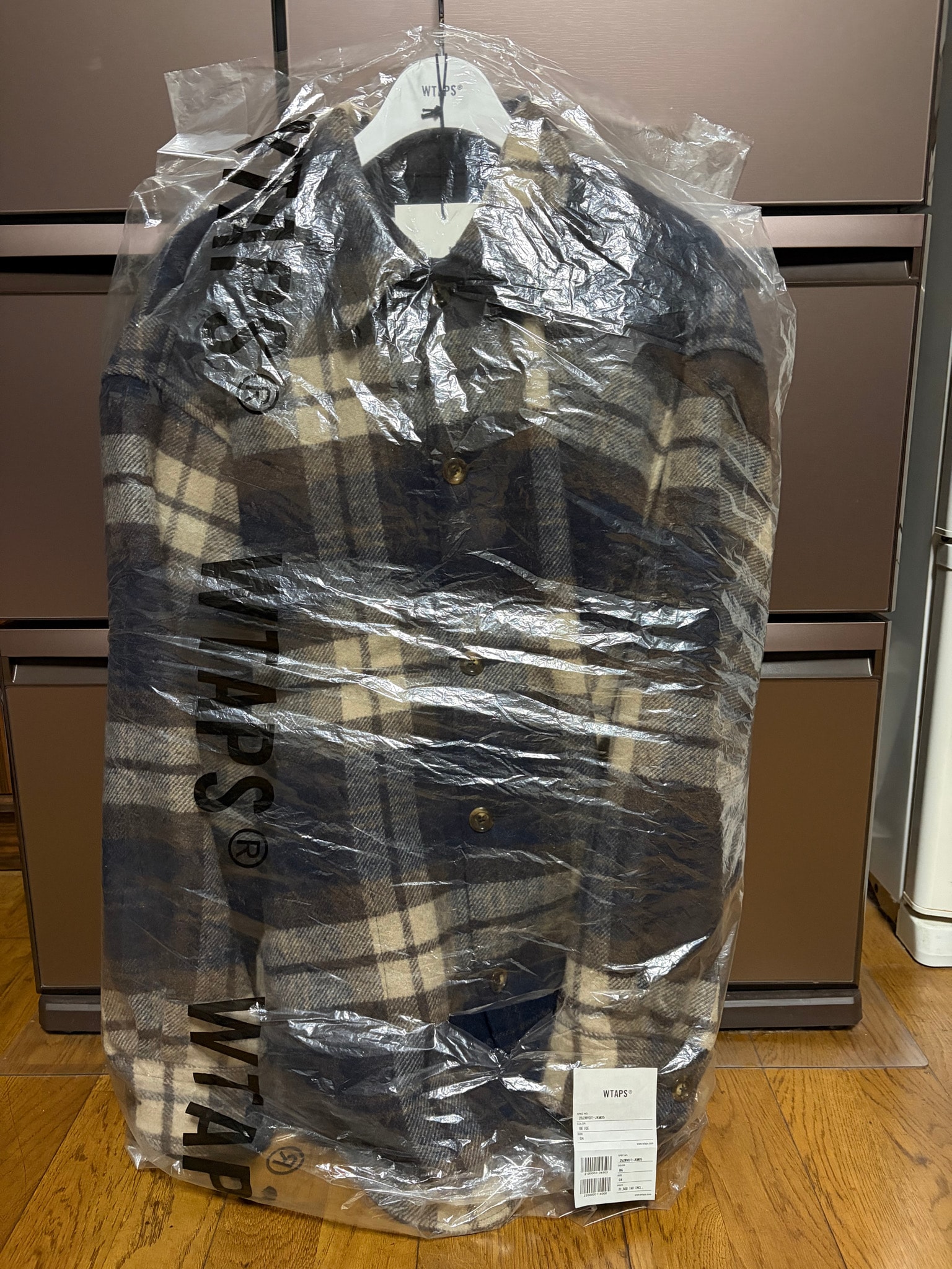 WTAPS WCPO / Jacket / WOPL. Melton. Textile "Beige"