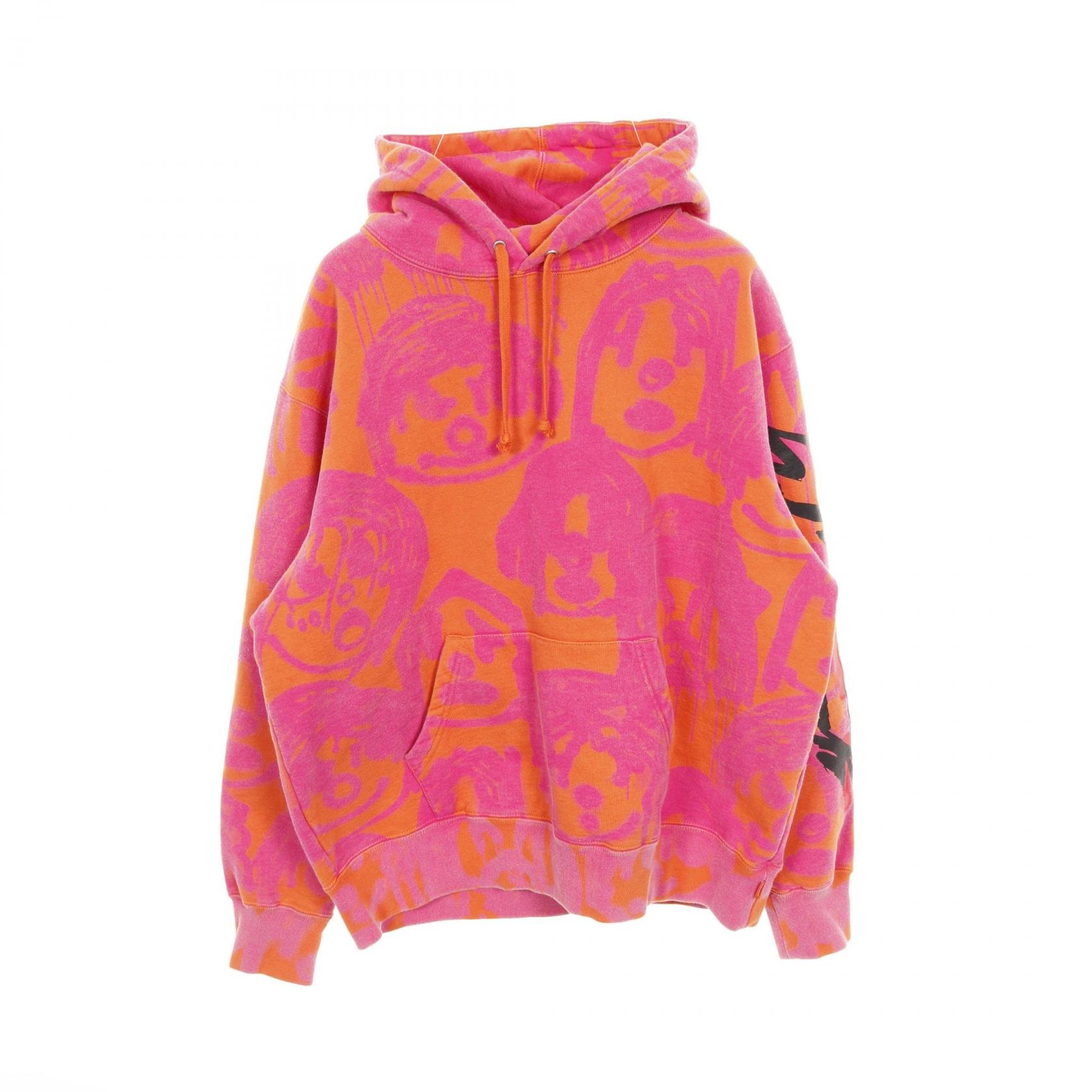 シュプリーム Supreme Supreme × Yohji Yamamoto パーカー 衣料品 トップス コットン メンズ ピンク系 / オレンジ系 SU9331 【中古】