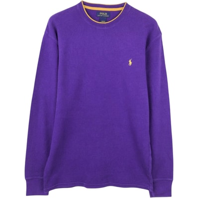 古着 ラルフローレン Ralph Lauren POLO RALPH LAUREN サーマルロンT ワッフル メンズM相当/eaa677762