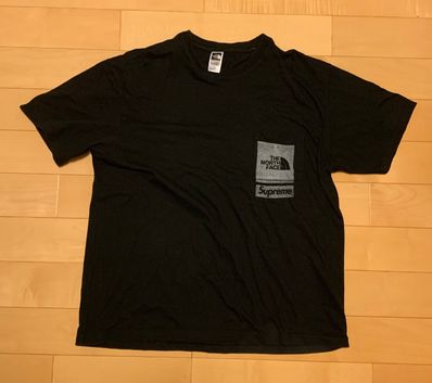 Supreme x The North Face Printed Pocket Tee "Black"