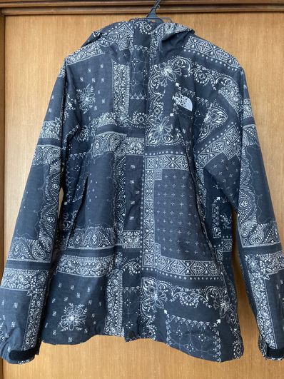 The North Face NOVELTY SCOOP JACKET "Bandana Renewal Black"