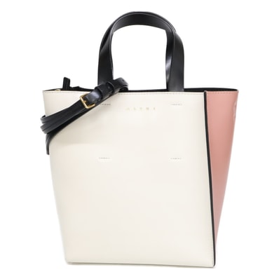 マルニ 【美品】Museo ミュゼオ ミニ レザー 2WAYショルダー