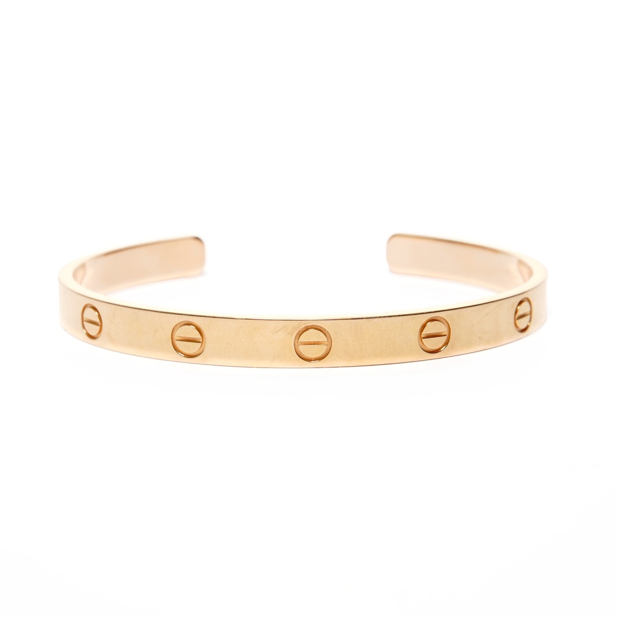 カルティエ CARTIER ラブ ブレス オープン バングル 750 K18 ブレスレット【中古】