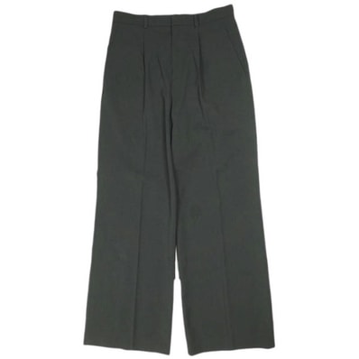 ADAM ET ROPE アダムエロペ 23SS 接触冷感・洗える・UVカット ローライズアジャストパンツ GAS03200 36 ブラック パンツ スラックス ボトムス g24580