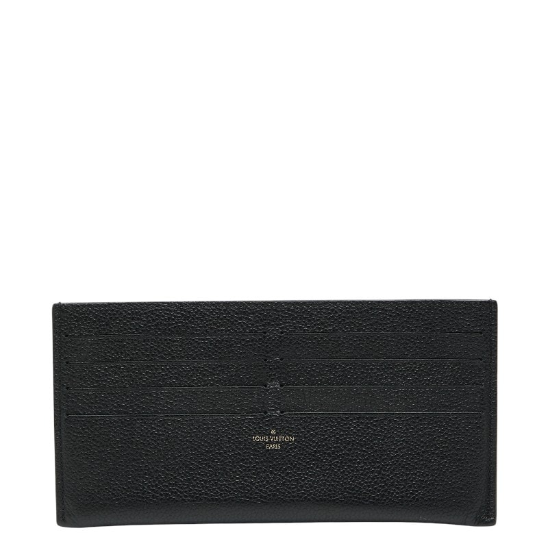 ルイ ヴィトン モノグラム アンプラント ポシェットフェリシー 付属品 カードケース M82477 ノワール ブラック レザー レディース LOUIS VUITTON 【中古】
