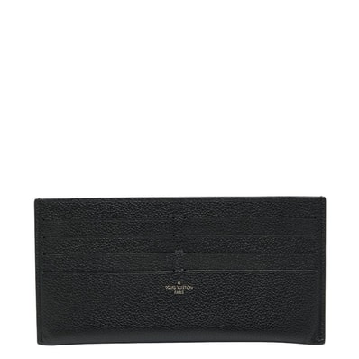 ルイ ヴィトン モノグラム アンプラント ポシェットフェリシー 付属品 カードケース M82477 ノワール ブラック レザー レディース LOUIS VUITTON 【中古】