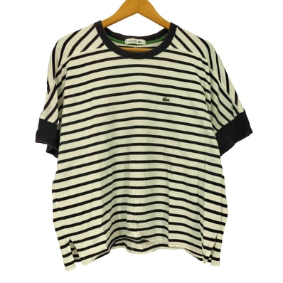ドルマンスリーブワイドボーダーTシャツ【1143578487923】