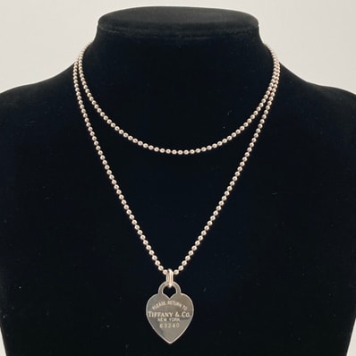 TIFFANY&Co.(ティファニー) リターン トゥ ハートタグ Ag925 ネックレス 24.23g シルバー