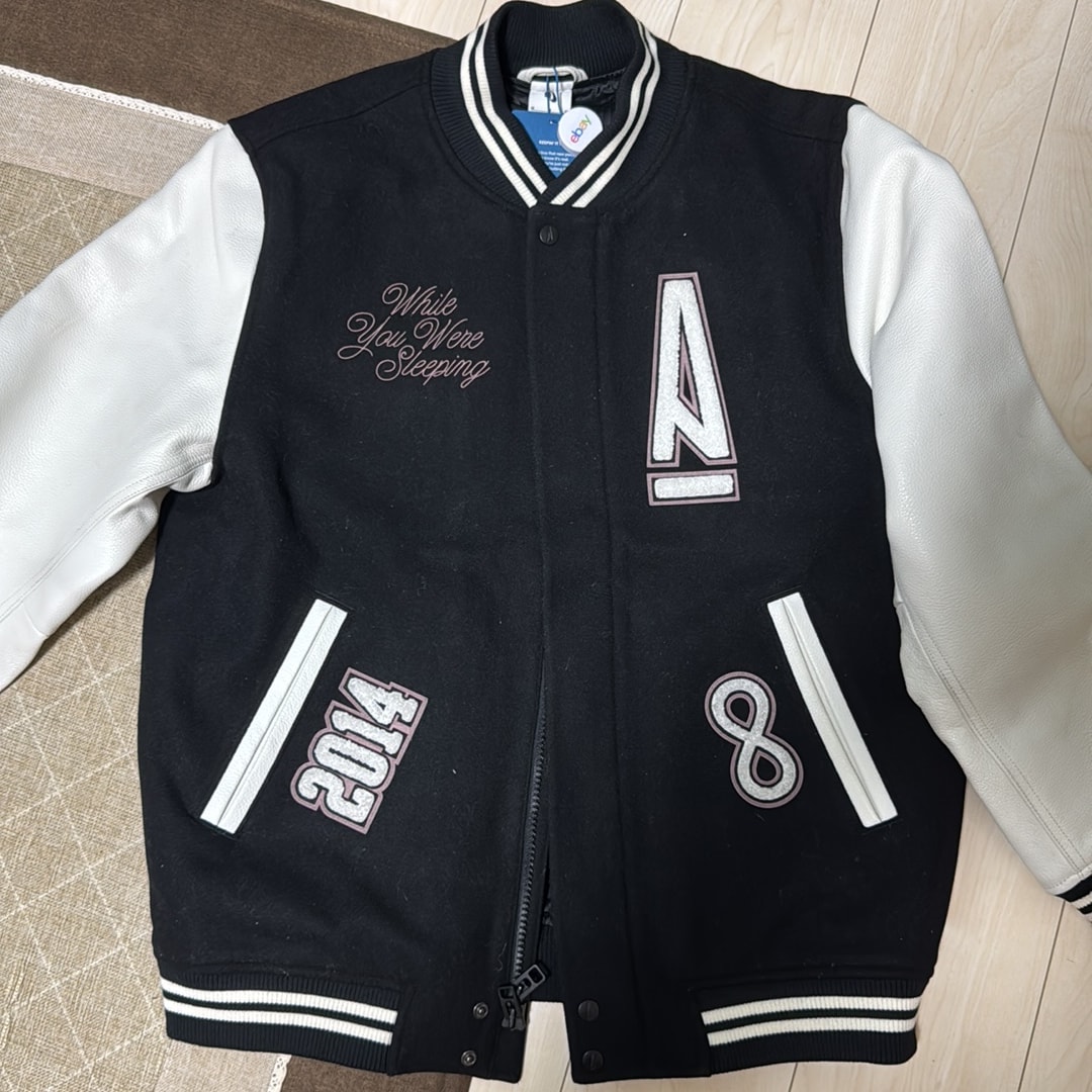 Nike x A Ma Maniere Destroyer Varsity Jacket "Black"