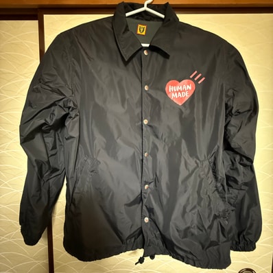 HUMAN MADE Coach Jacket "Black"