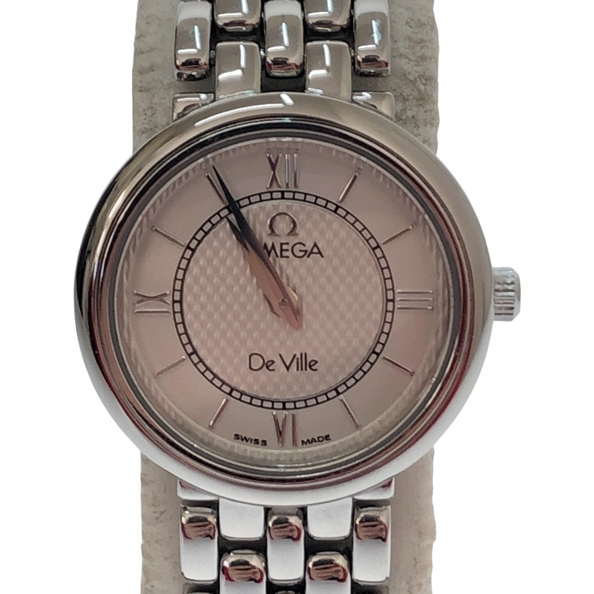 □□OMEGA オメガ 腕時計 デビル クオーツ 本体のみ 7574.31 シルバー