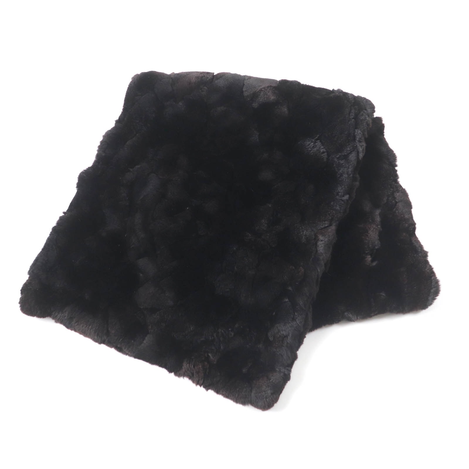 美品 シャネル
 ストール ダークブラウン レディース