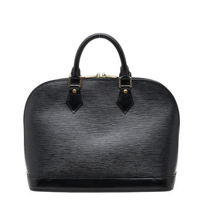 ルイ ヴィトン エピ アルマPM ハンドバッグ M52142 ノワール ブラック レザー レディース LOUIS VUITTON 【中古】