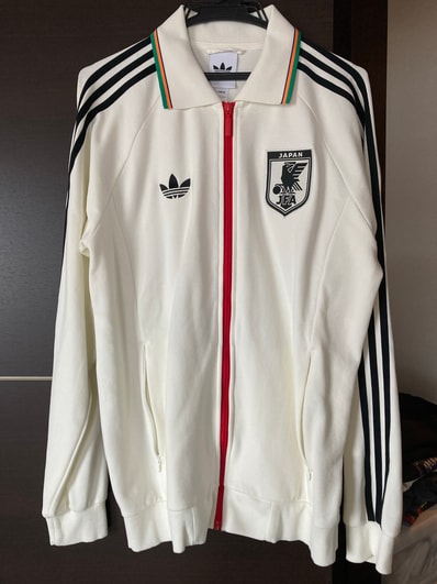 adidas Soccer Japan 2026 Away Anthem Jacket "Off-White"