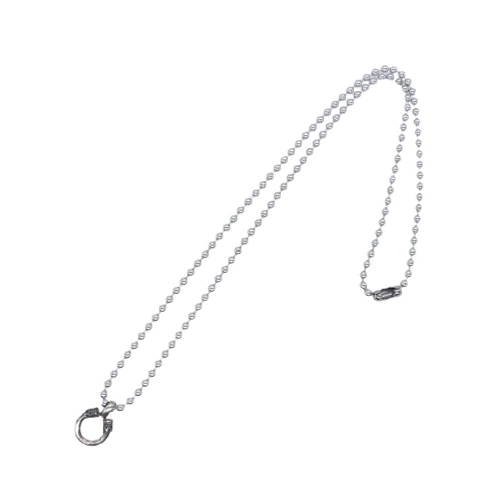 GODSIZE ゴッドサイズ ネックレス クラウンフープ ペンダントトップ ネックレス シルバー系【中古】