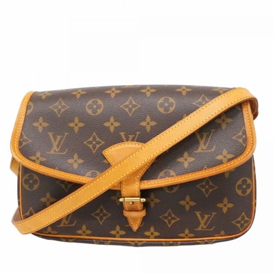 【6cd4622】ルイヴィトン ショルダーバッグ モノグラム ソローニュ M42250 ブラウン【中古】レディース