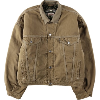 古着 90年代 リーバイス Levi's トラッカージャケット 71668-7726 中綿入り コットンツイルジャケット メンズL相当 ヴィンテージ/eaa636504