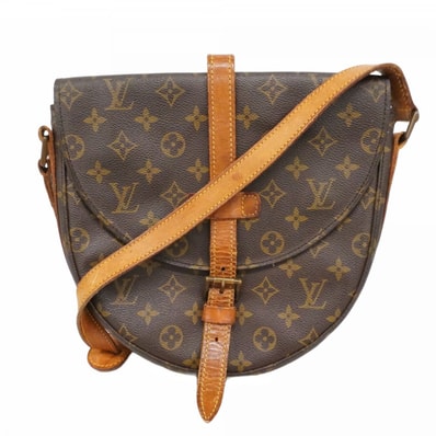 【6dd4432】ルイヴィトン ショルダーバッグ モノグラム シャンティGM M51232 ブラウン【中古】レディース