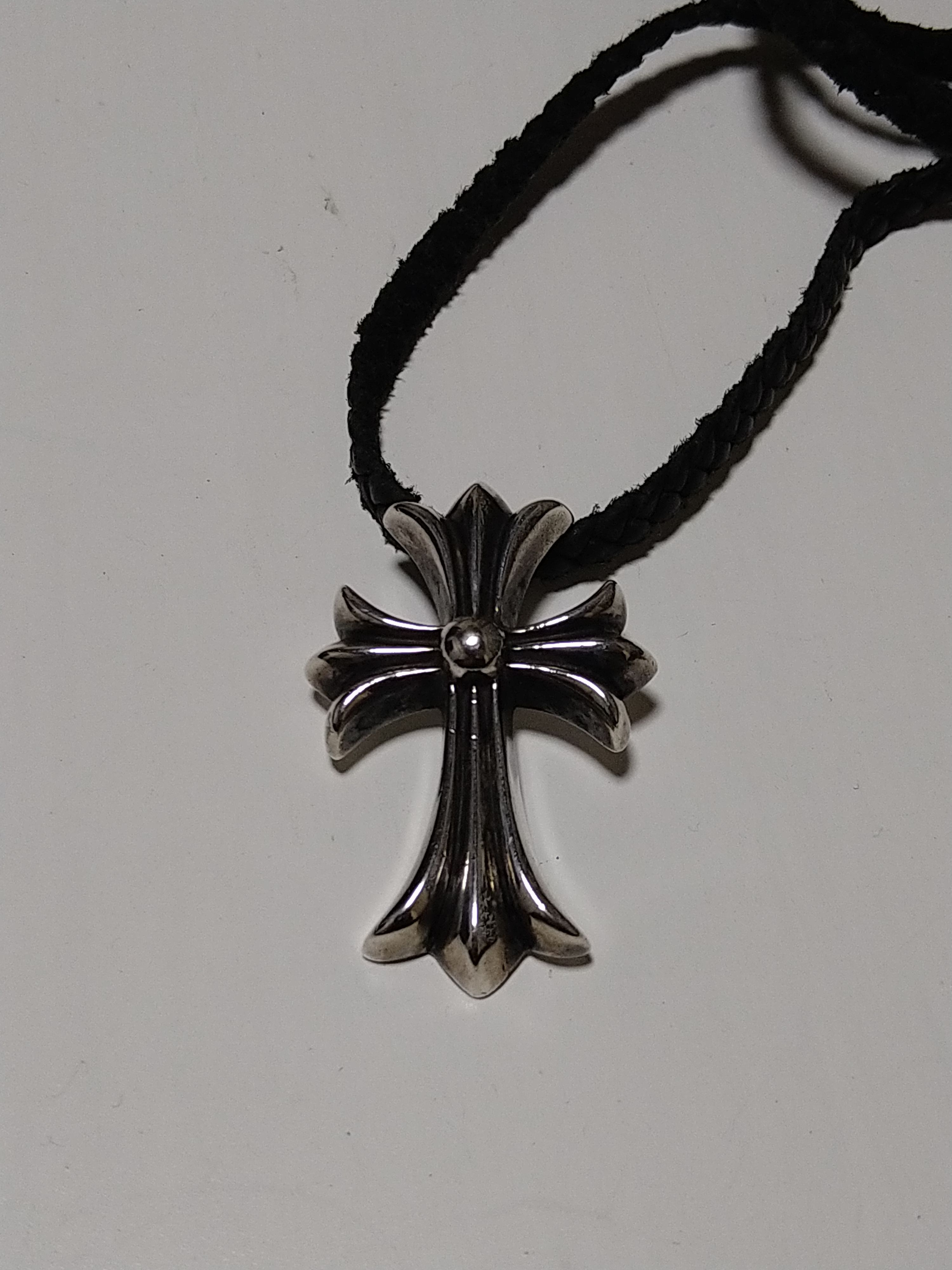 Chrome Hearts Small CH Cross Pendant "Silver"