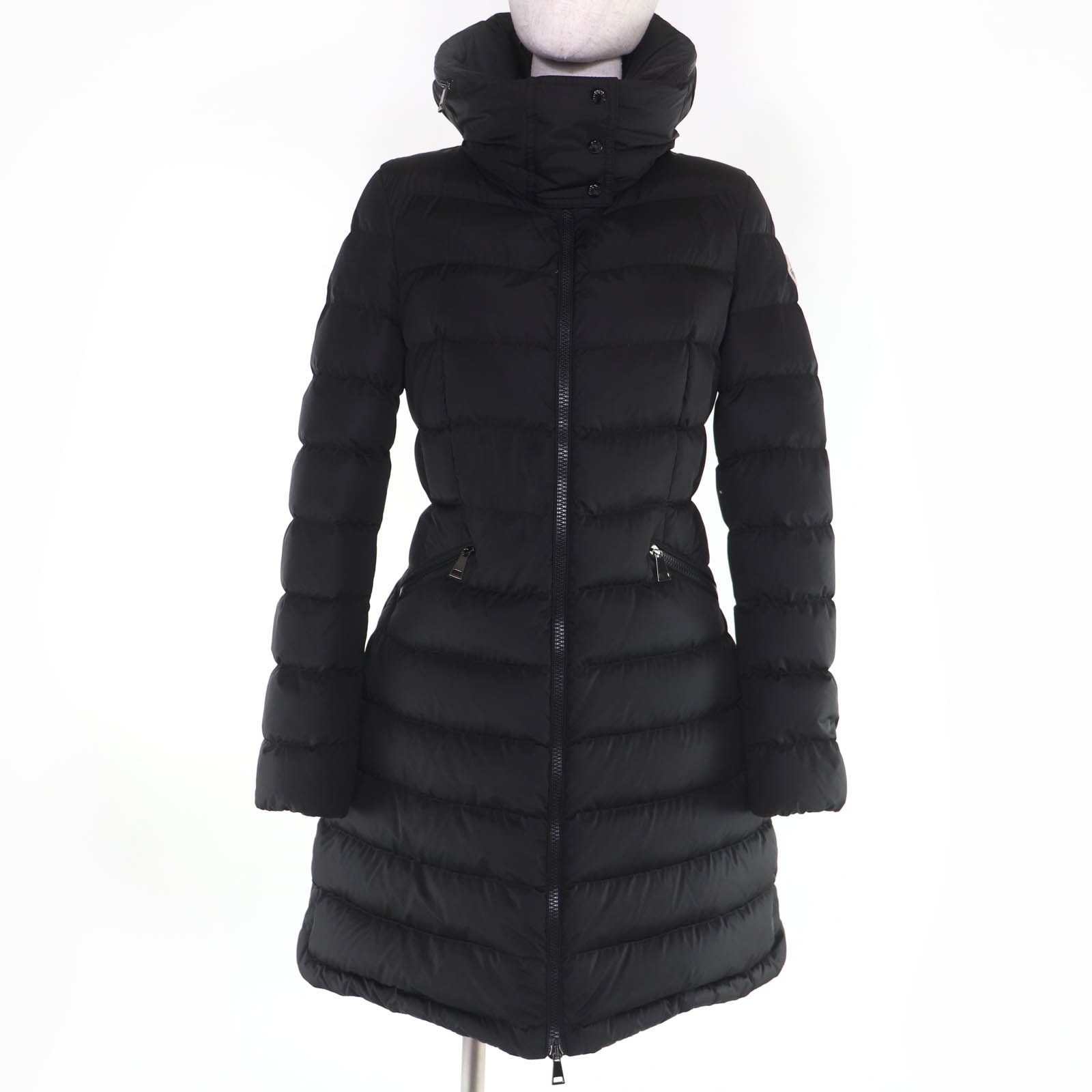 美品 モンクレール ダウンコート FLAMMETTE フラメッテ ブラック 0
