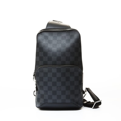ヴィトン LV ダミエグラフィット アヴェニュー スリングバッグ ショルダーバッグ【中古】
